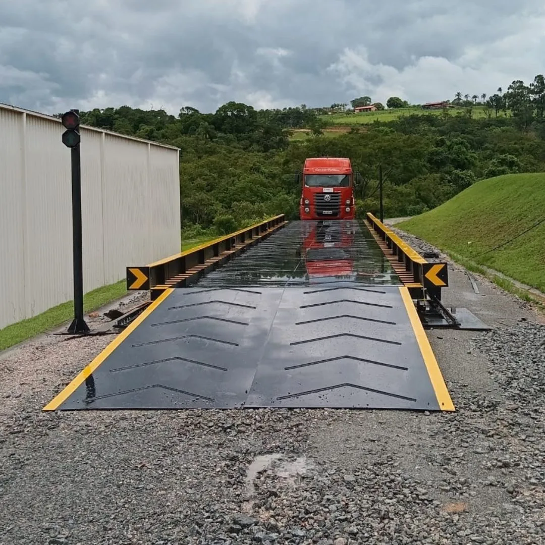 Balança Rodoviária Instalada no BGTC