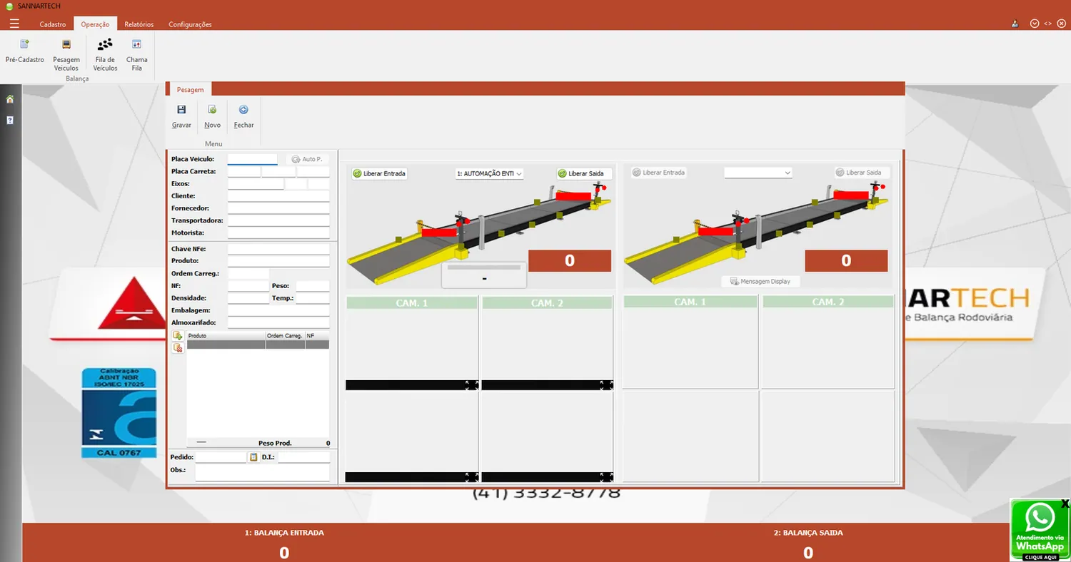 Software de Pesagem